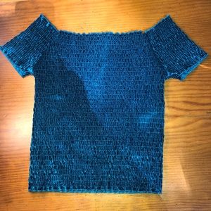 Urban Outfitters Off The Shoulder Crop Top